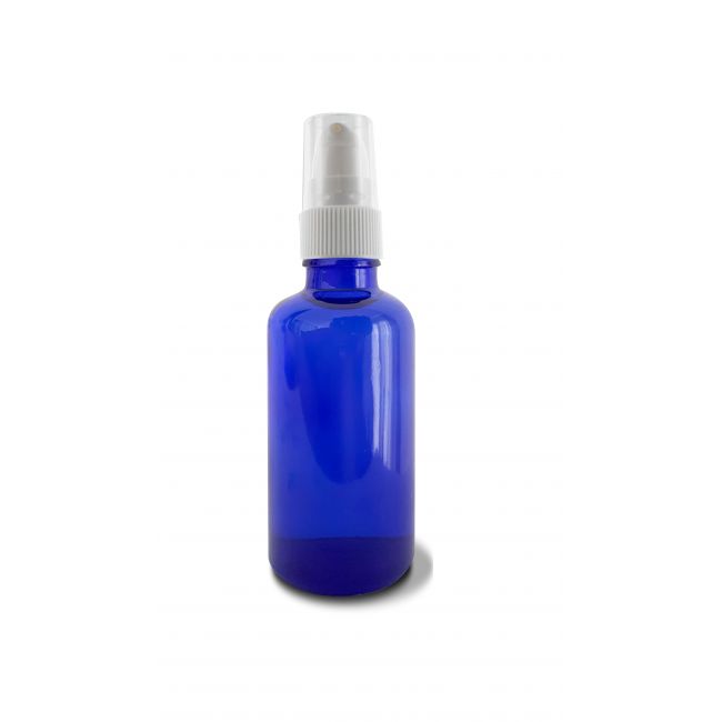 Flacon Bleu 50ml à pompe - Arhome