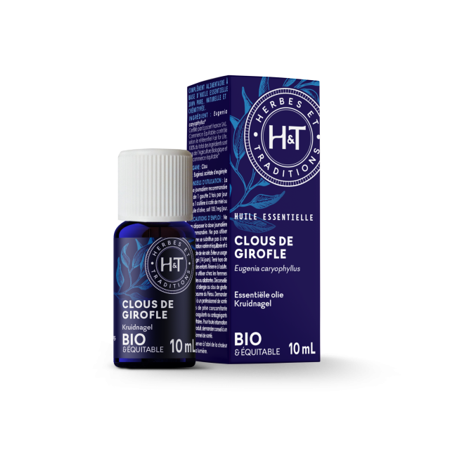 HUILE ESSENTIELLE - CLOUS DE GIROFLE BIO FFL