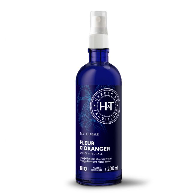 Hydrolat de Fleur d'Oranger certifié Bio.