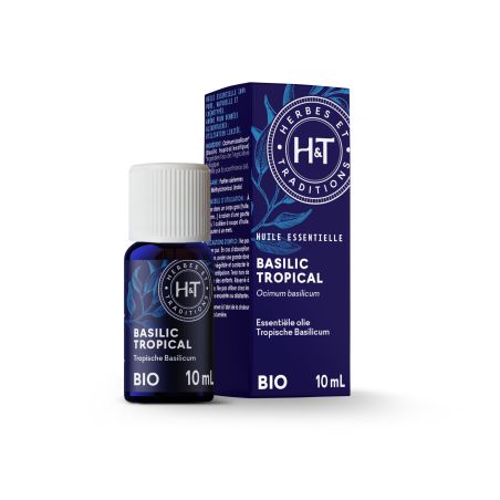 Huile essentielle de Basilic tropical BIO - Herbes & Traditions