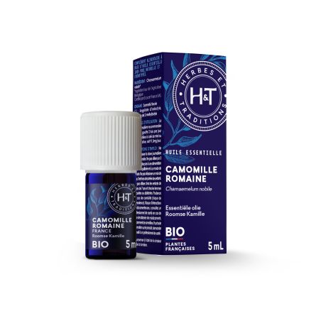 Huile essentielle de Camomille romaine BIO - Herbes & Traditions