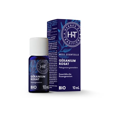 Huile essentielle de Géranium rosat BIO - Herbes & Traditions