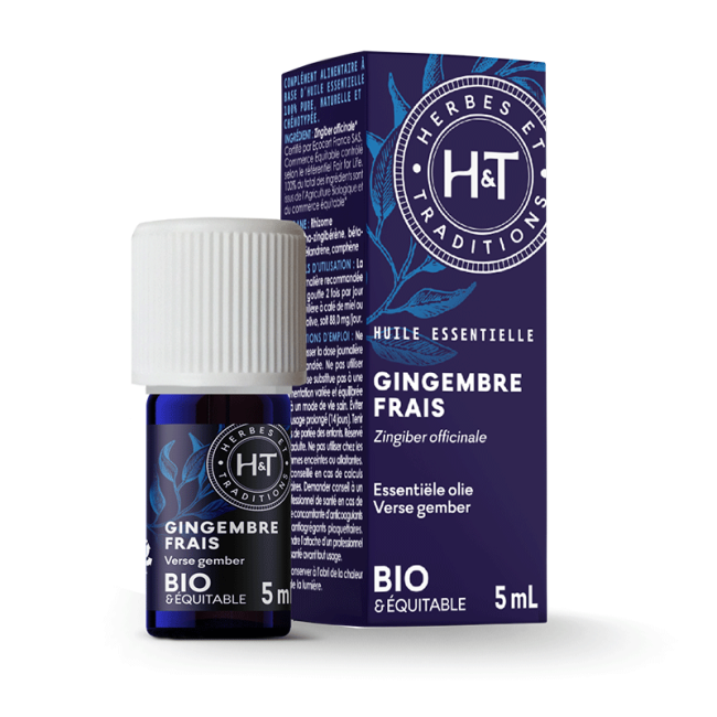 HUILE ESSENTIELLE - GINGEMBRE FRAIS BIO FFL