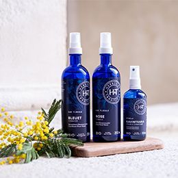 Hydrolats bio français - Eaux florales pures, 100% naturelles