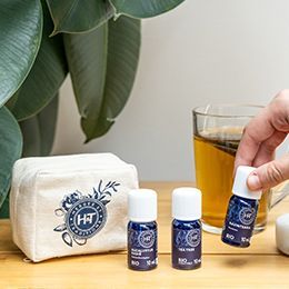 Coffrets et packs d'huiles essentielles, huiles végétales et eaux florales